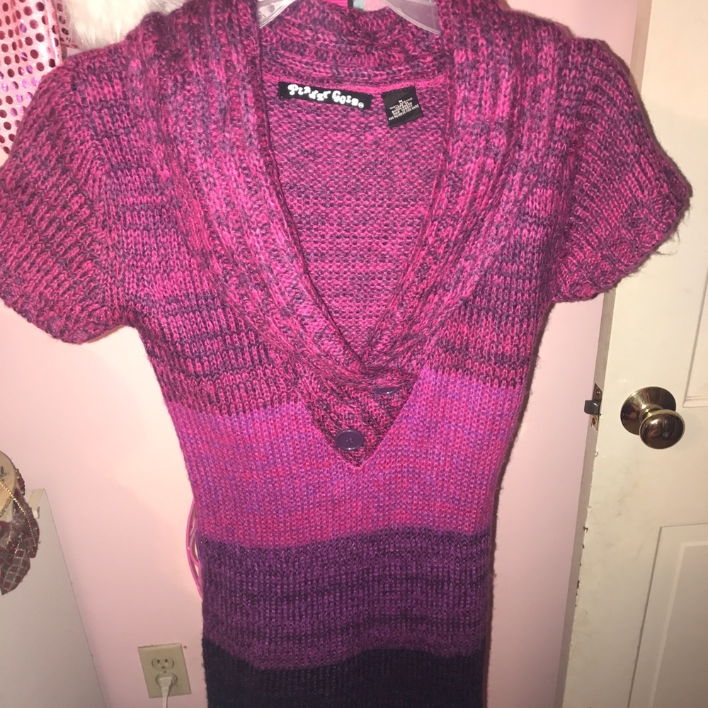 JUNIORS pretty sweater dress perfect for winter